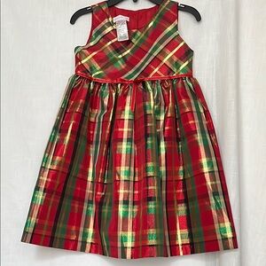 Vibrant Plaid Holiday Dress